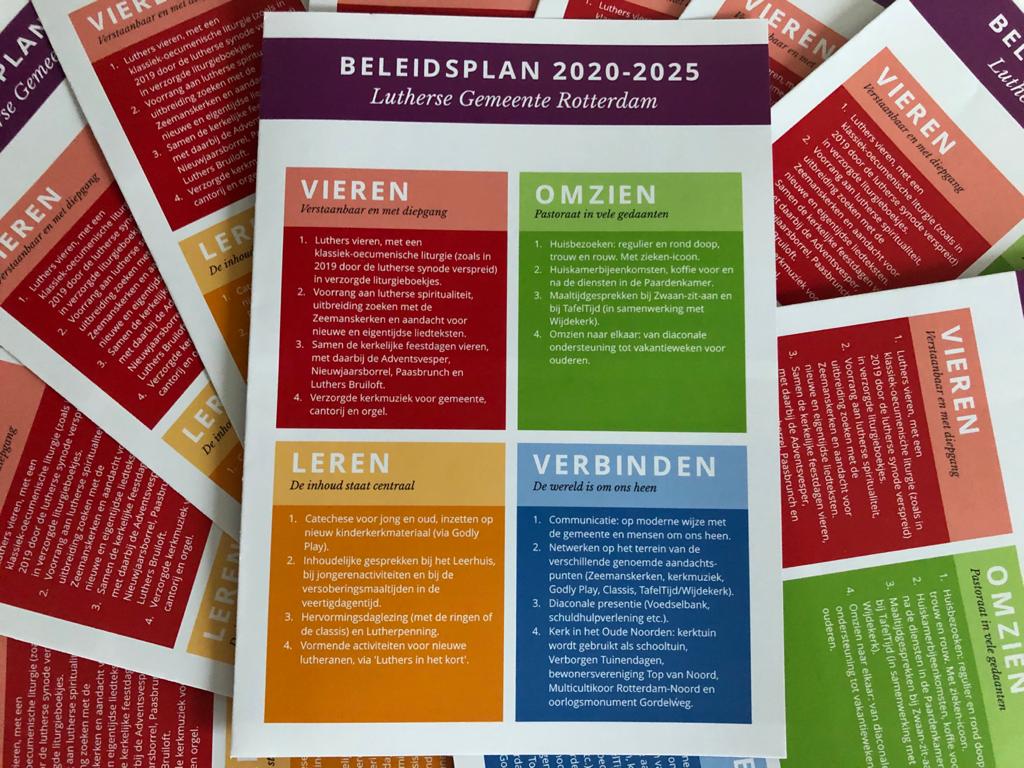 Beleidsplan Lutherse Gemeente Rotterdam