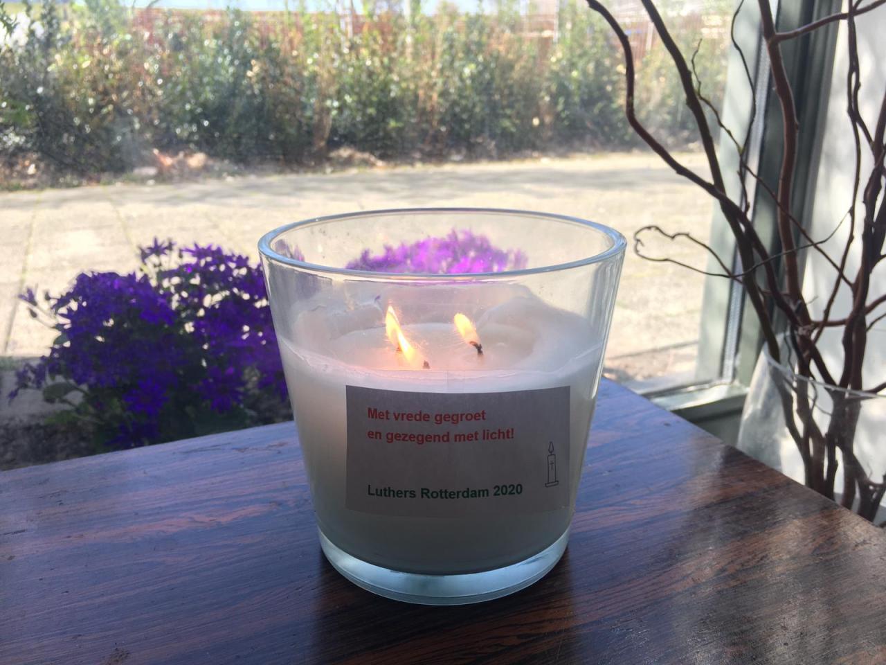 Deel het licht van Pasen